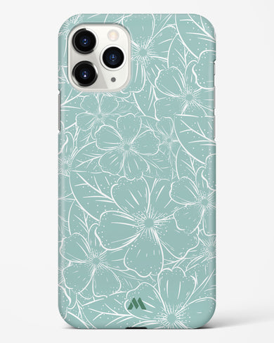 Hibiscus Crescendo Hard Case Phone Cover-(Apple)