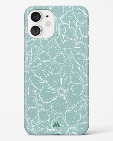 Hibiscus Crescendo Hard Case Phone Cover-(Apple)