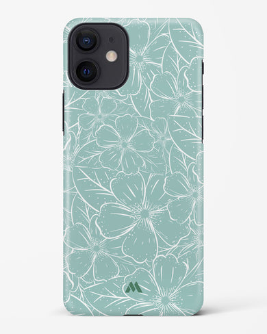 Hibiscus Crescendo Hard Case Phone Cover-(Apple)