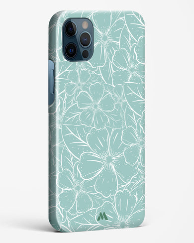 Hibiscus Crescendo Hard Case Phone Cover-(Apple)