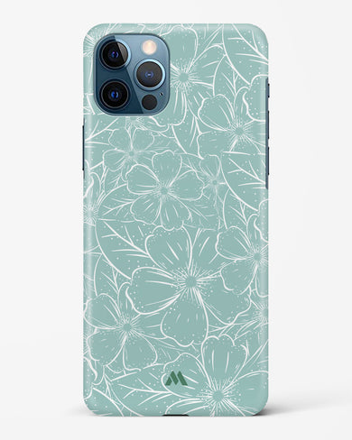 Hibiscus Crescendo Hard Case Phone Cover-(Apple)