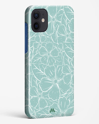 Hibiscus Crescendo Hard Case Phone Cover-(Apple)