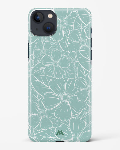 Hibiscus Crescendo Hard Case Phone Cover-(Apple)