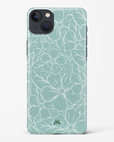 Hibiscus Crescendo Hard Case Phone Cover-(Apple)