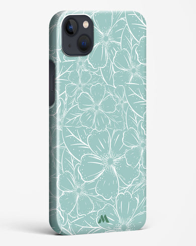 Hibiscus Crescendo Hard Case Phone Cover-(Apple)