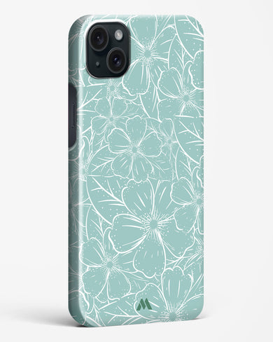 Hibiscus Crescendo Hard Case Phone Cover-(Apple)