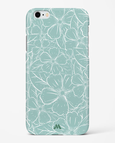 Hibiscus Crescendo Hard Case Phone Cover-(Apple)