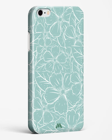 Hibiscus Crescendo Hard Case Phone Cover-(Apple)