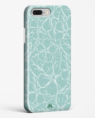 Hibiscus Crescendo Hard Case Phone Cover-(Apple)