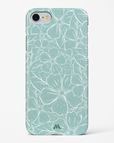 Hibiscus Crescendo Hard Case Phone Cover-(Apple)