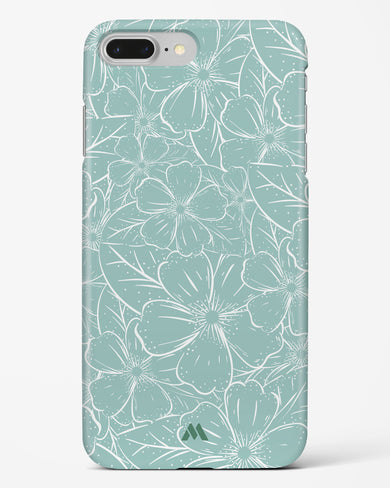 Hibiscus Crescendo Hard Case Phone Cover-(Apple)