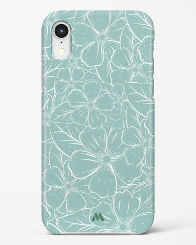 Hibiscus Crescendo Hard Case Phone Cover-(Apple)