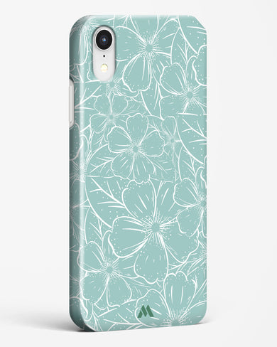 Hibiscus Crescendo Hard Case Phone Cover-(Apple)