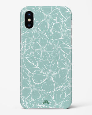 Hibiscus Crescendo Hard Case iPhone XS Max