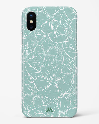 Hibiscus Crescendo Hard Case Phone Cover-(Apple)