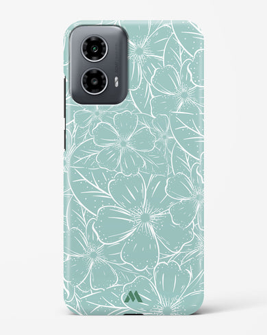 Hibiscus Crescendo Hard Case Phone Cover (Motorola)