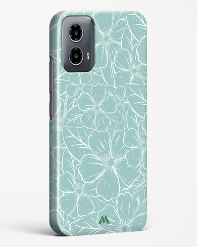 Hibiscus Crescendo Hard Case Phone Cover (Motorola)