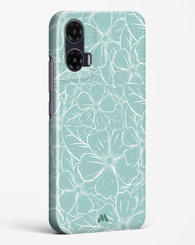 Hibiscus Crescendo Hard Case Phone Cover (Motorola)