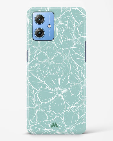 Hibiscus Crescendo Hard Case Phone Cover (Motorola)
