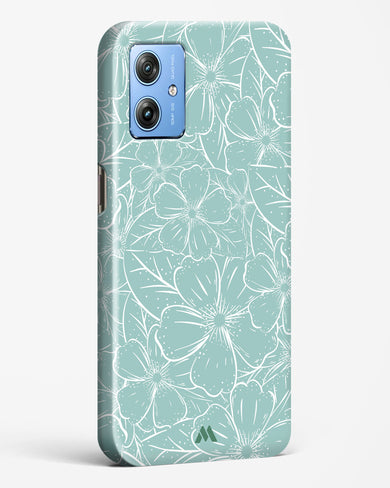 Hibiscus Crescendo Hard Case Phone Cover (Motorola)