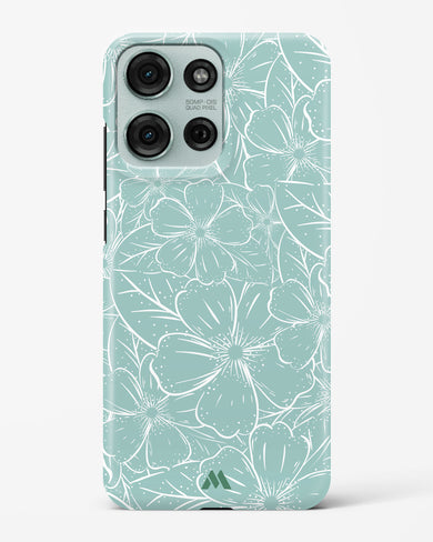 Hibiscus Crescendo Hard Case Phone Cover (Motorola)