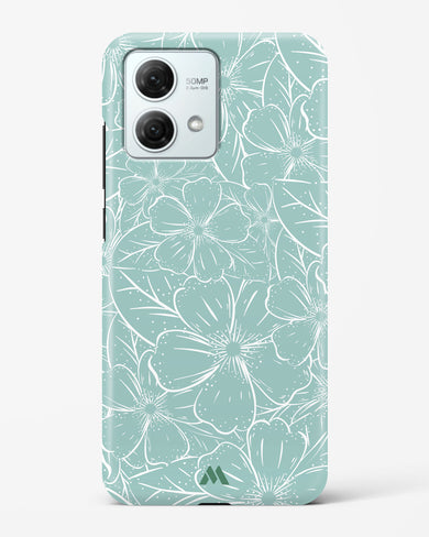 Hibiscus Crescendo Hard Case Phone Cover (Motorola)