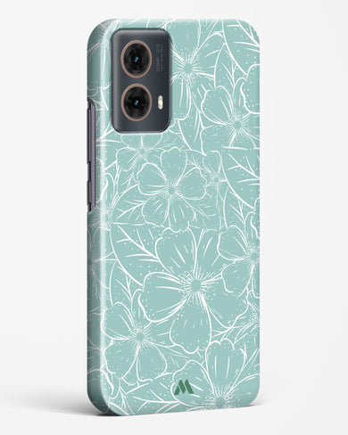 Hibiscus Crescendo Hard Case Phone Cover (Motorola)