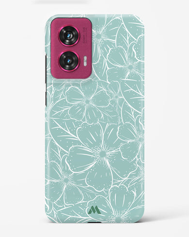 Hibiscus Crescendo Hard Case Phone Cover (Motorola)