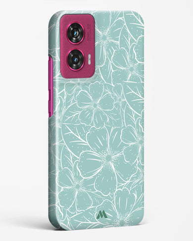 Hibiscus Crescendo Hard Case Phone Cover (Motorola)