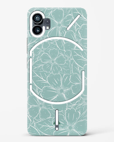 Hibiscus Crescendo Hard Case Phone Cover-(Nothing)