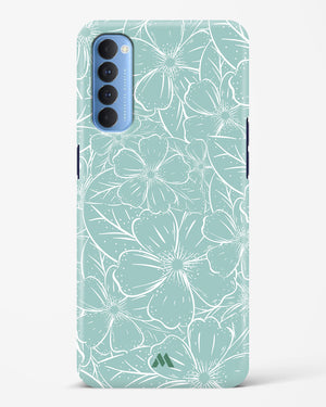 Hibiscus Crescendo Hard Case Phone Cover-(Oppo)