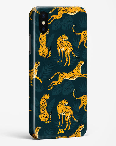 Cheetahs in the Wild Hard Case Phone Cover-(Apple)