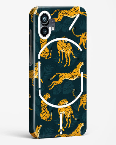 Cheetahs in the Wild Hard Case Phone Cover-(Nothing)