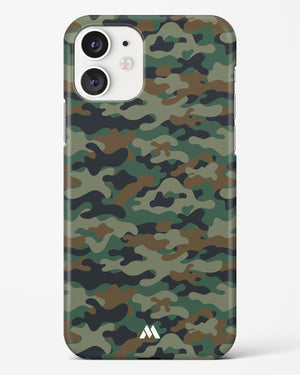 Jungle Camouflage Hard Case Phone Cover (Apple)