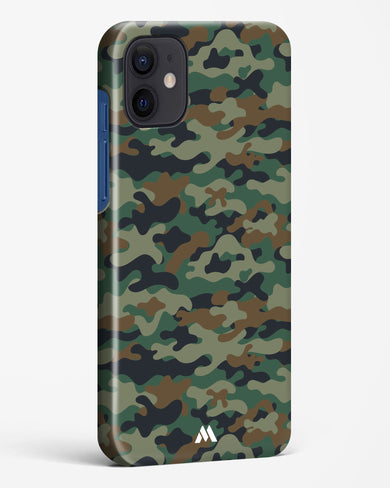 Jungle Camouflage Hard Case Phone Cover (Apple)