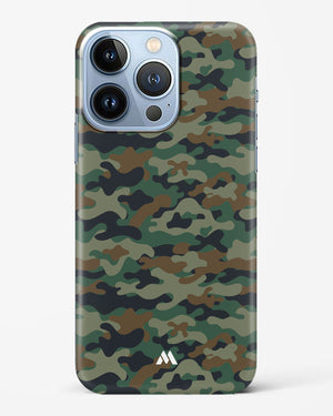 Jungle Camouflage Hard Case Phone Cover (Apple)