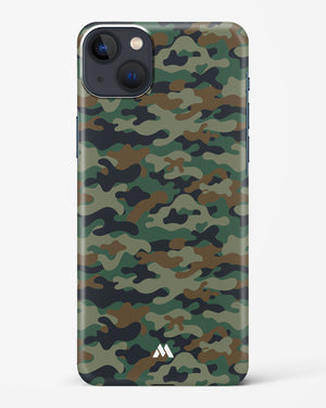 Jungle Camouflage Hard Case Phone Cover (Apple)