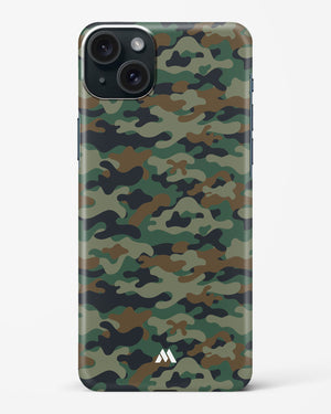 Jungle Camouflage Hard Case Phone Cover (Apple)