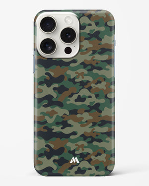 Jungle Camouflage Hard Case iPhone 15 Pro