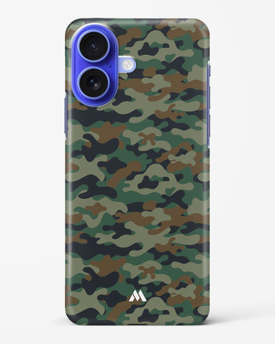 Jungle Camouflage Hard Case Phone Cover (Apple)