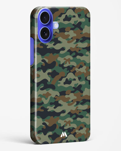 Jungle Camouflage Hard Case Phone Cover (Apple)