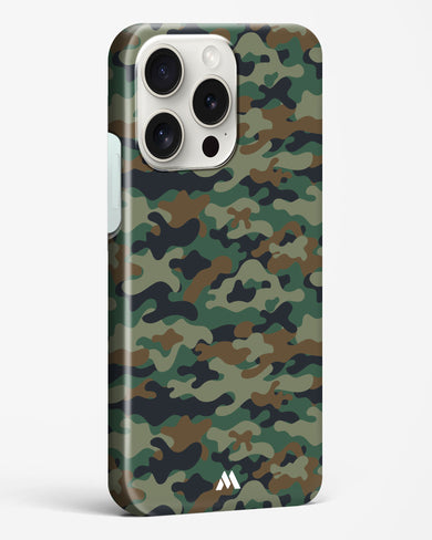 Jungle Camouflage Hard Case Phone Cover (Apple)