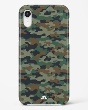 Jungle Camouflage Hard Case Phone Cover (Apple)