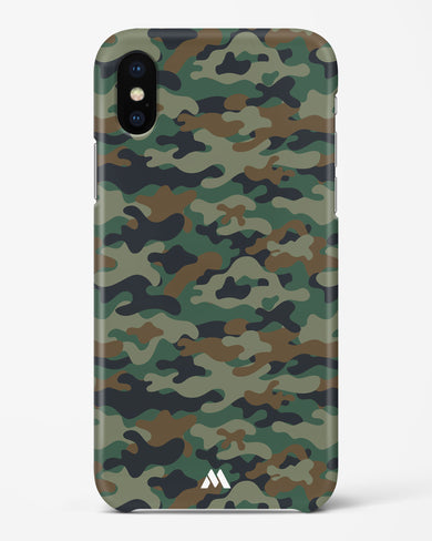 Jungle Camouflage Hard Case Phone Cover (Apple)