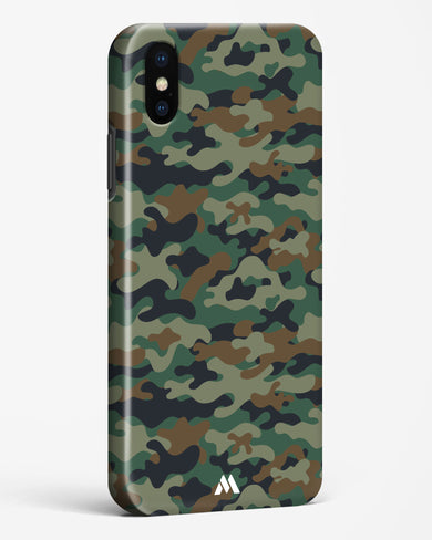 Jungle Camouflage Hard Case Phone Cover (Apple)