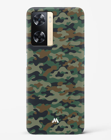 Jungle Camouflage Hard Case Phone Cover (Oppo)