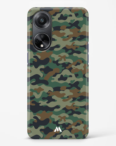 Jungle Camouflage Hard Case Phone Cover (Oppo)
