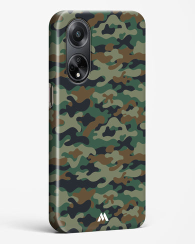 Jungle Camouflage Hard Case Phone Cover (Oppo)