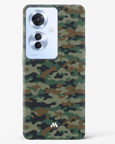 Jungle Camouflage Hard Case Phone Cover (Oppo)