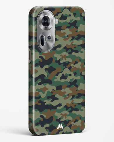 Jungle Camouflage Hard Case Phone Cover-(Oppo)